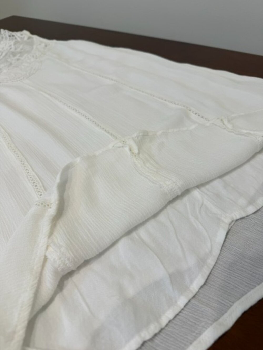 Save By The Dress White Sleeveless Lagen Look Dress Tunic Size S. - Picture 14 of 16